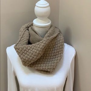 Tan Infiniti scarf